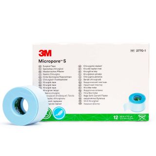 3M Nastro in silicone Micropore S, 25mm, 12pz.0 Starry ciglia