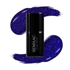 Semilac geellakk #087, Glitter Indigo, Semilac Geellakk, Värvilised lakid